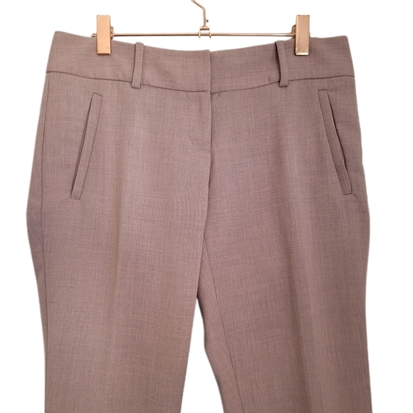 The Limited Pants Womens Size 2 Pink Zip Pockets Crop Mid Rise - Picture 2 of 6